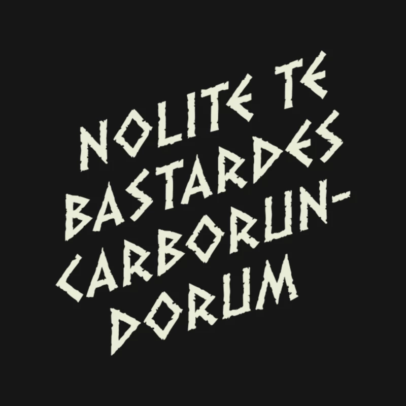Faded Angular Typography: Latin Text in Pale Design Mouse Pad