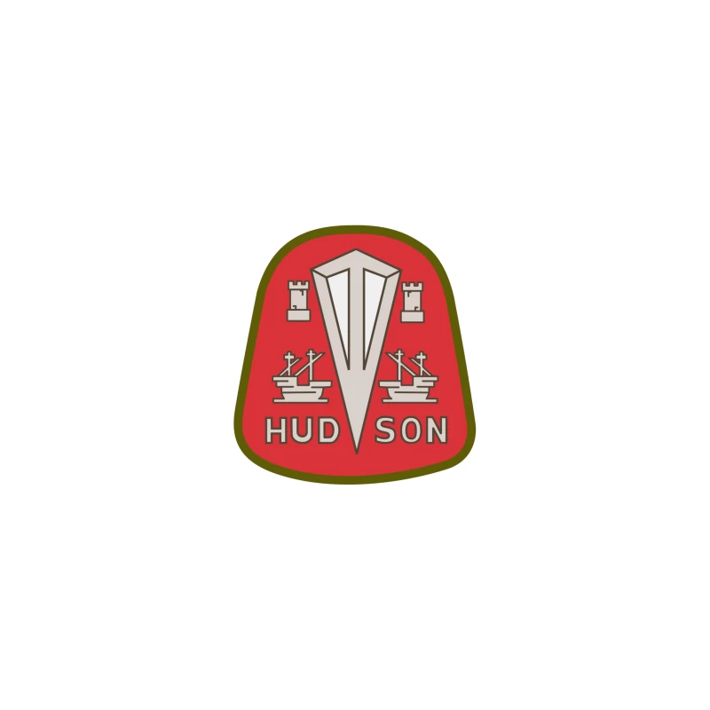 Car Logos Hudson Motor Desk Mat