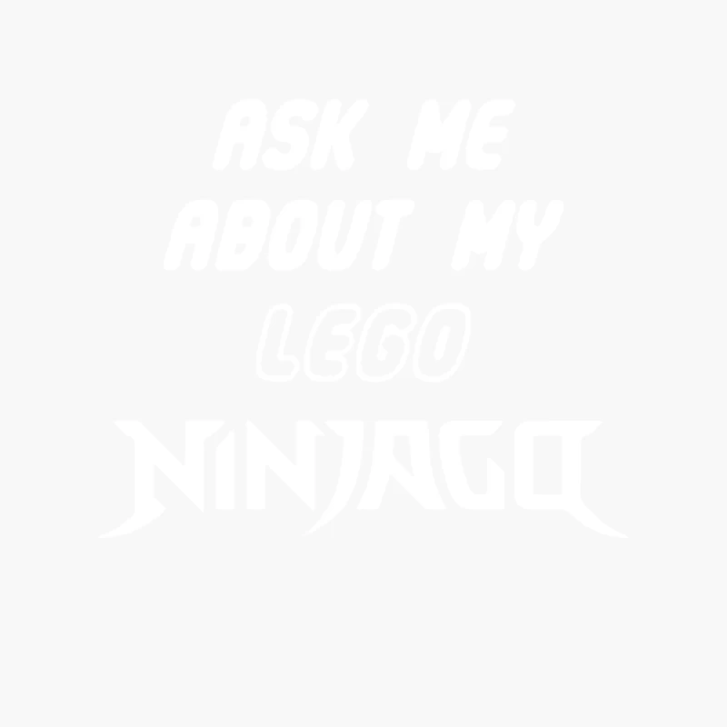 Ask Me About my Lego Ninjago Cotton Tote Bag