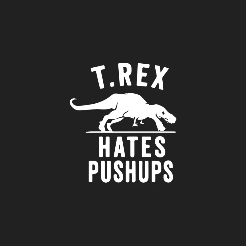 T-Rex Hates Pushups Bucket Hat