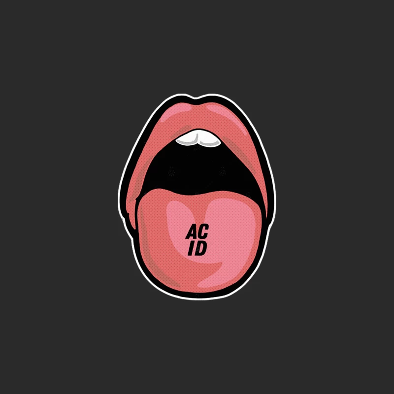 Acid Tongue Design Baseball Cap