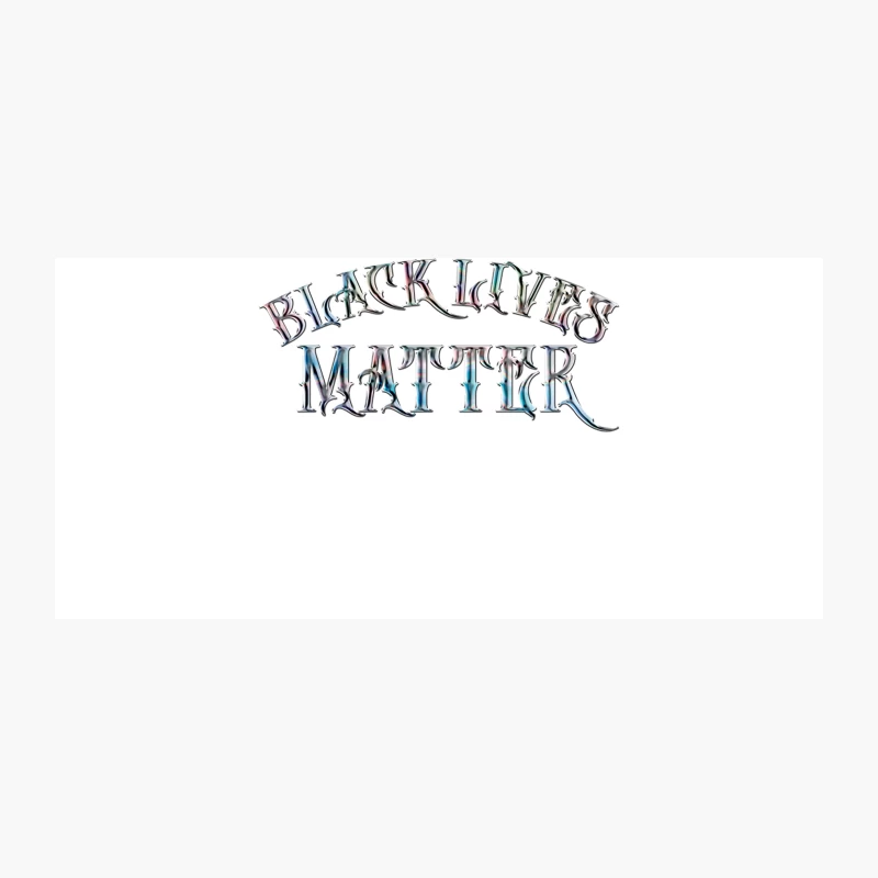 Black Lives Matter  Typography Design Coffee Mug