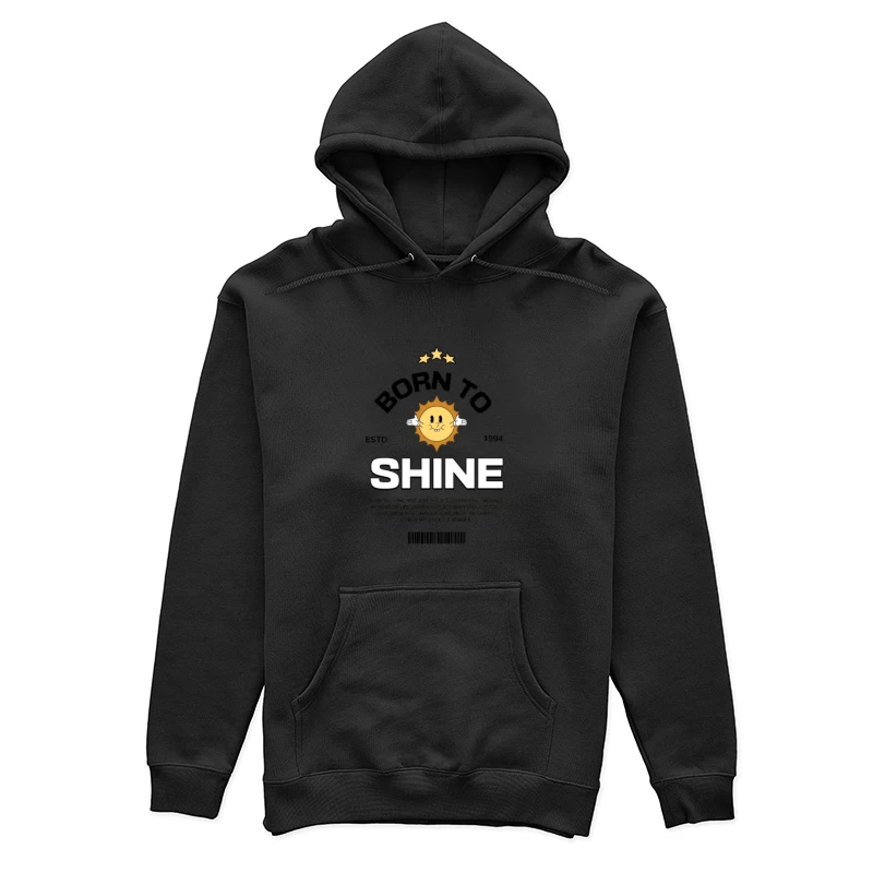 Geboren zum Strahlen Design Damen Pullover Hoodie