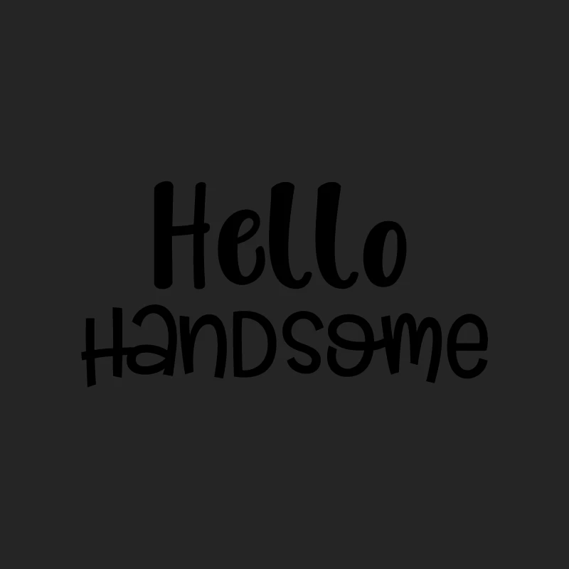 Message charmant en typographie amusante Homme Sweat-shirt à enfiler