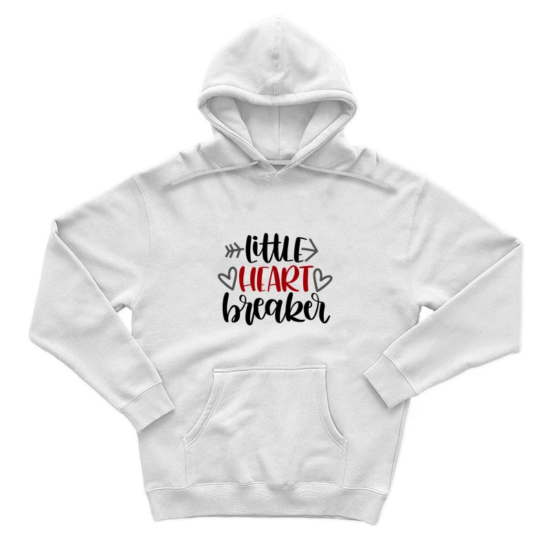 Design avec flèches et cœurs rouges Homme Sweat à capuche