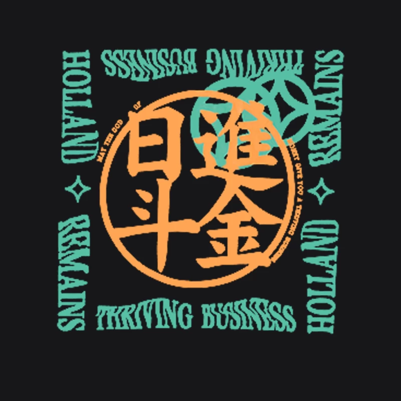 Japanisches Design, Geschäftsgesellschaft Herren Pullover Hoodie