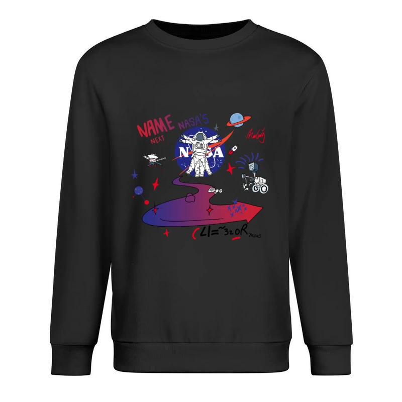 Entwerfe den nächsten NASA Rover Herren Pullover Sweatshirt