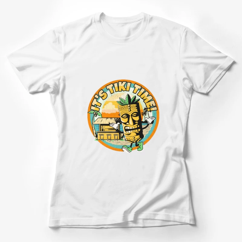 Moment de Tiki Festif Femme T-Shirt