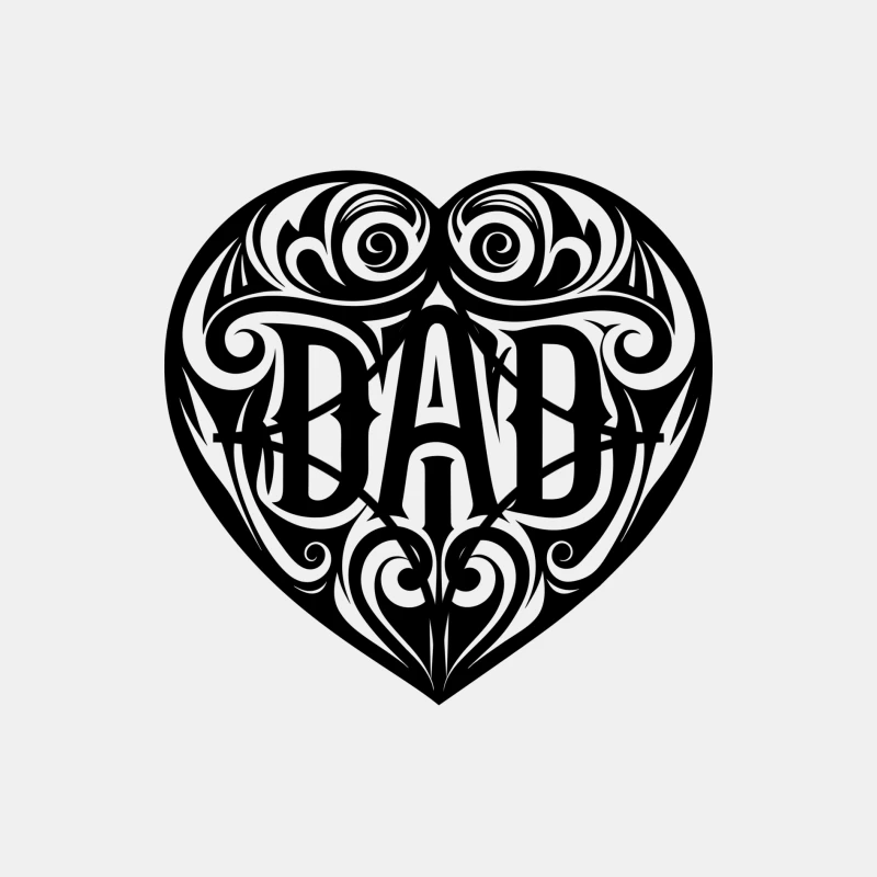 Love dad Male Tank Top