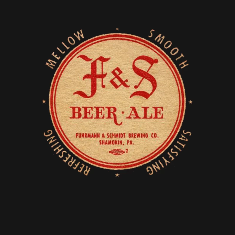 F and S Beer Ale Male T-Shirt