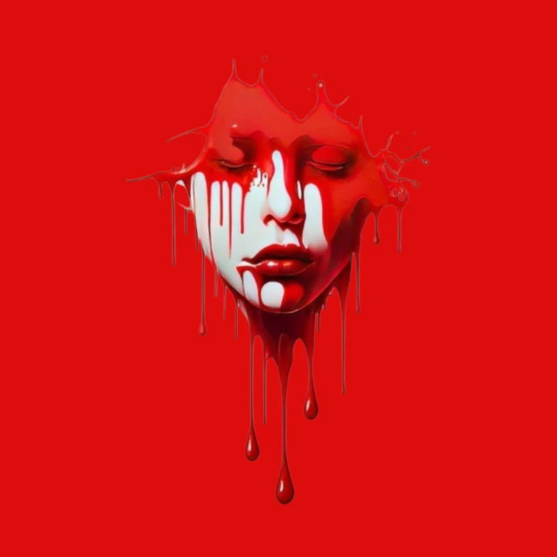 Bloody girl Male Tank Top