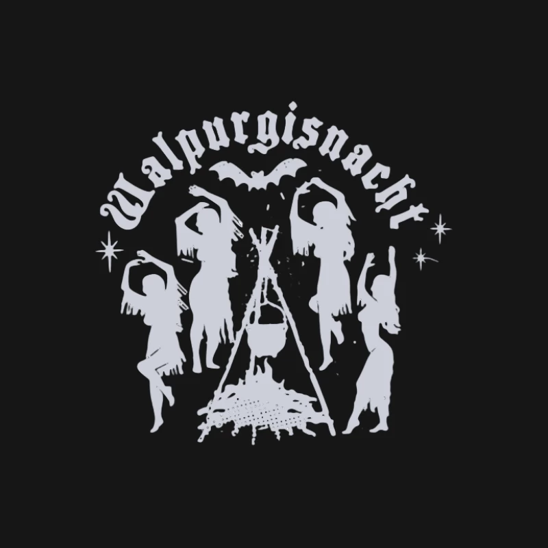 Walpurgisnacht Tänzer und Hexen Herren T-Shirt