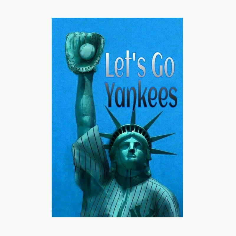 Baseball - New York Yankees - LET'S GO YANKEES Cotton Tote Bag