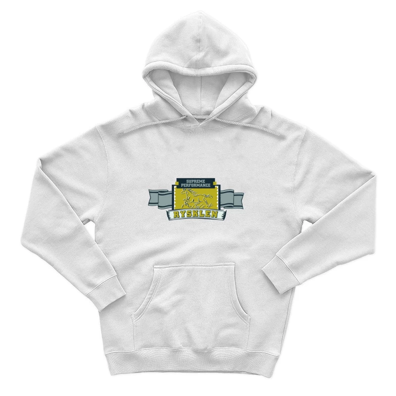Logo équestre de performance suprême Homme Sweat à capuche