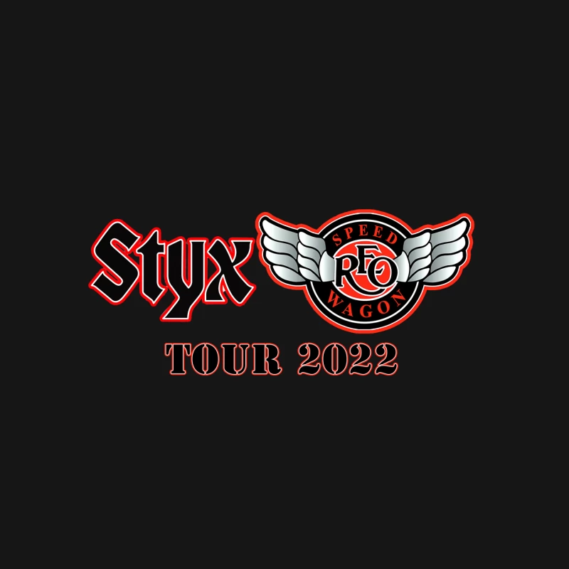 1 STYX WITH REO SPEEDWAGON TOUR 2022 Mouse Pad