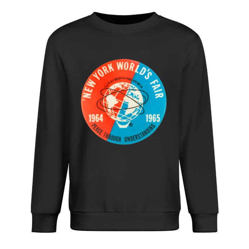 new york world's fair Male Pullover Sweatshirt