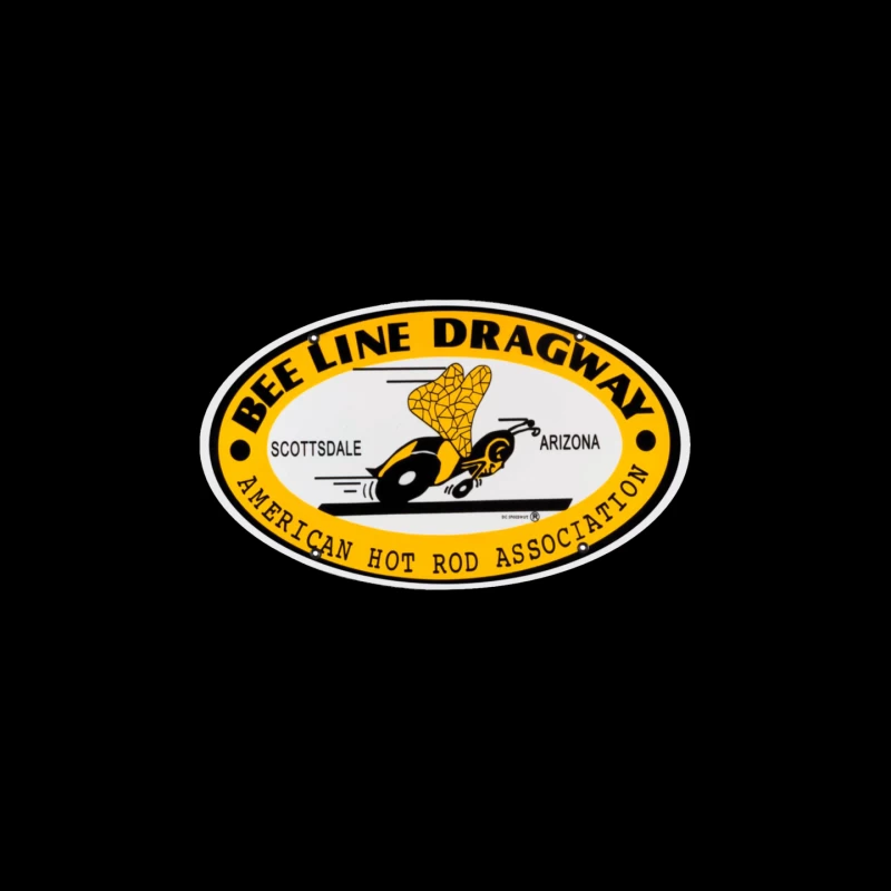 Bee Line Dragway Vintage Mouse Pad