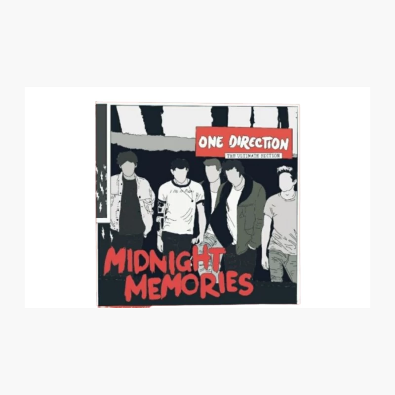 One Direction Midnight Memories Album Cover Design Travel Mug