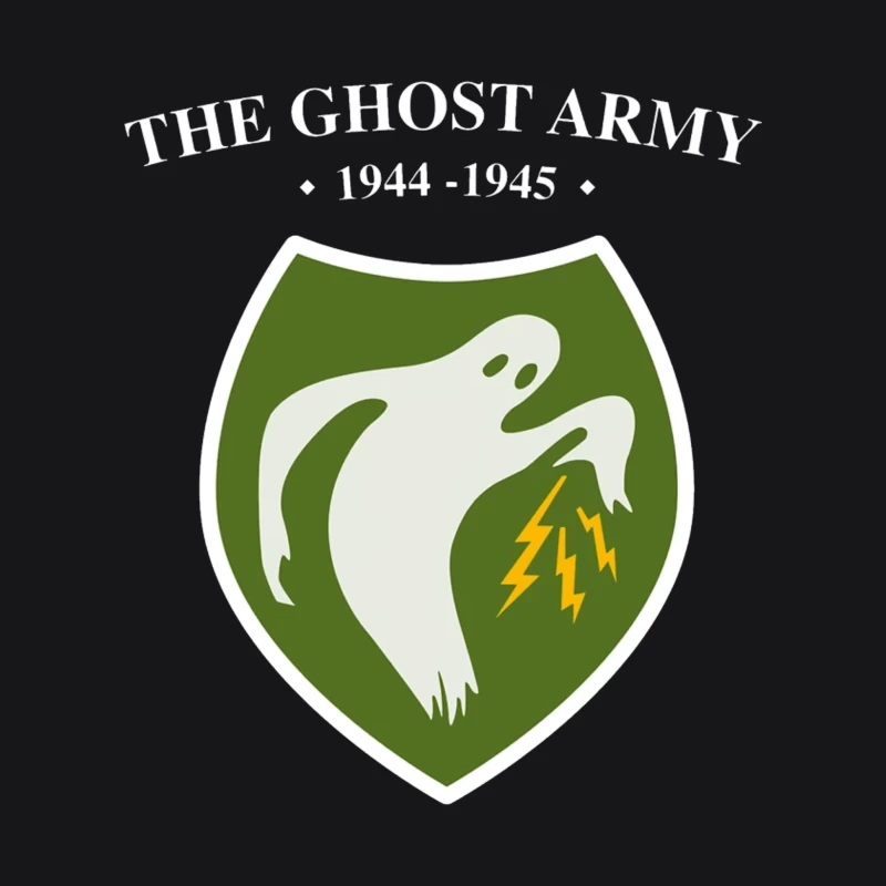 Ghost Army Tactical Deception Unit Insignia (1944-1945) Female Pullover Hoodie