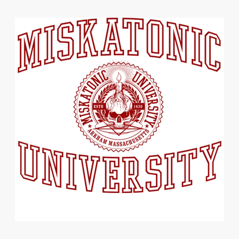 Miskatonic University Throw Pillow