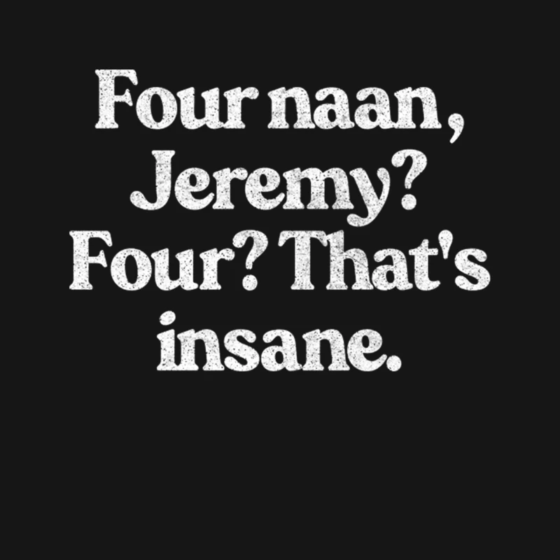 Four Naan Peep Show Classic Quote Mouse Pad