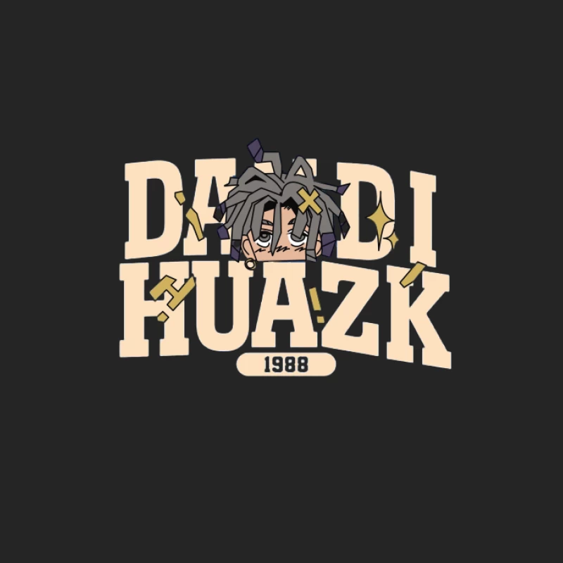 Coole Comic-Grafik Dandi Huazk Herren Pullover Sweatshirt