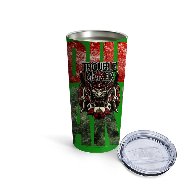 Troublemaker Logo Travel Mug