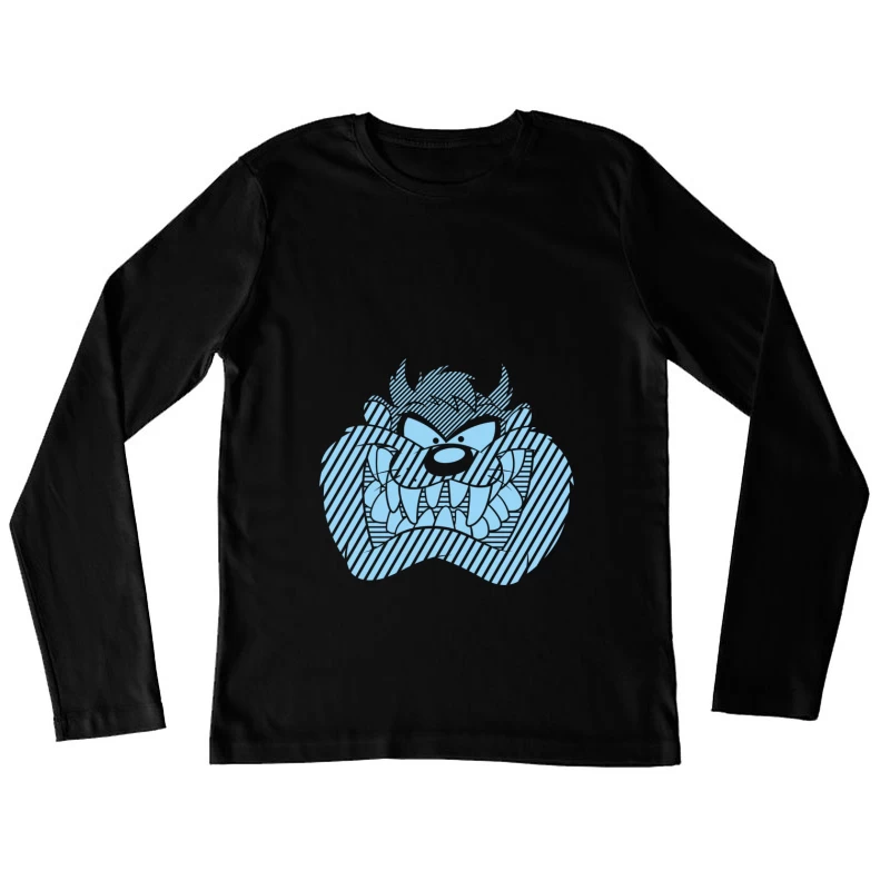 Taz the Tasmanian Devil Character Female Long Sleeve T-Shirt