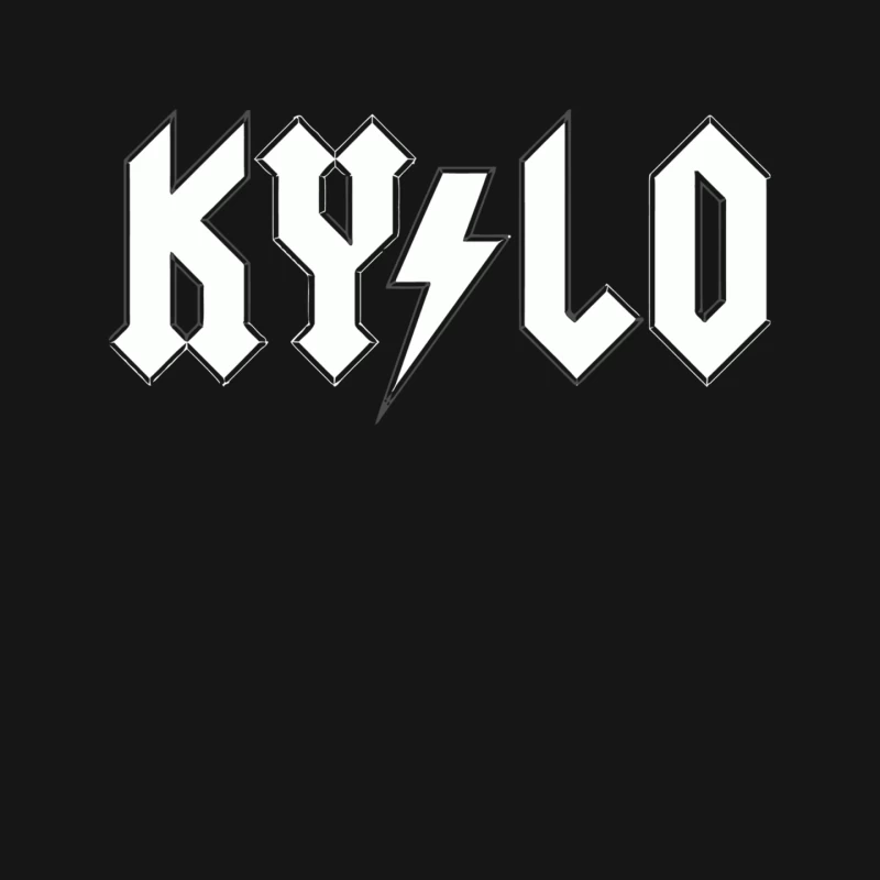 Hand-Drawn KISS Rock Band Logo Sketch Mouse Pad