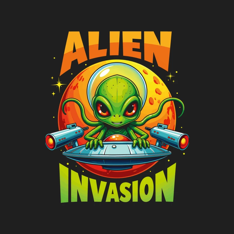 Retro Pixel Alien Invasion – Vibrant 8-bit Extraterrestrial Style! Male Tank Top