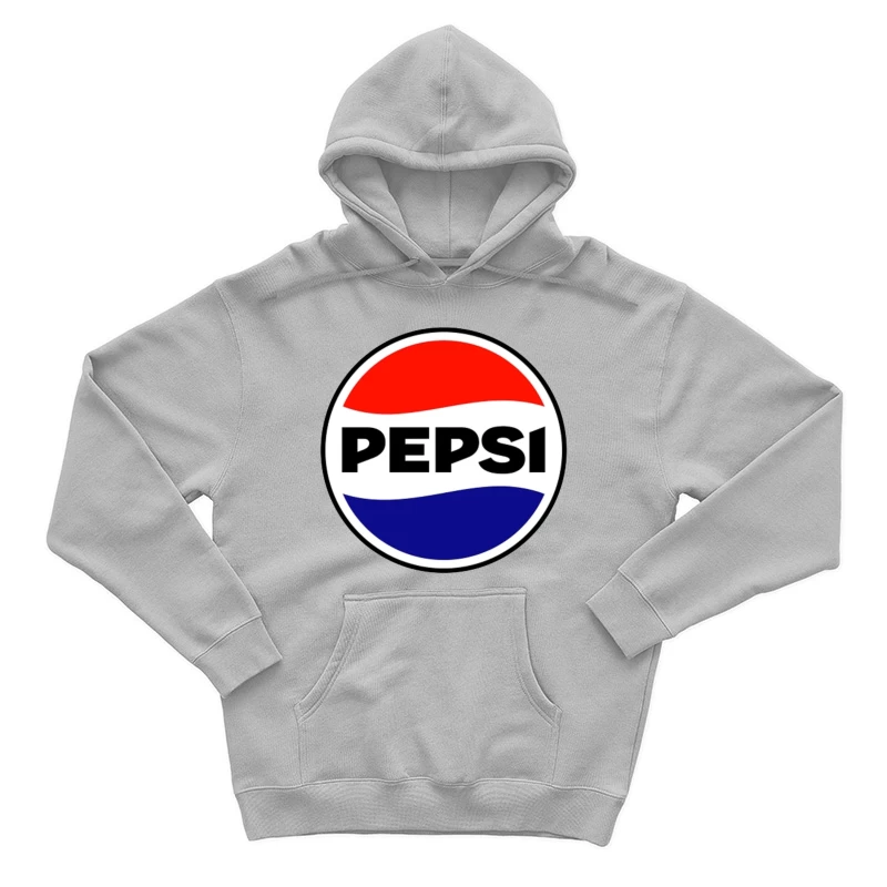 Classic Pepsi Cola Circular Logo Design Male Pullover Hoodie