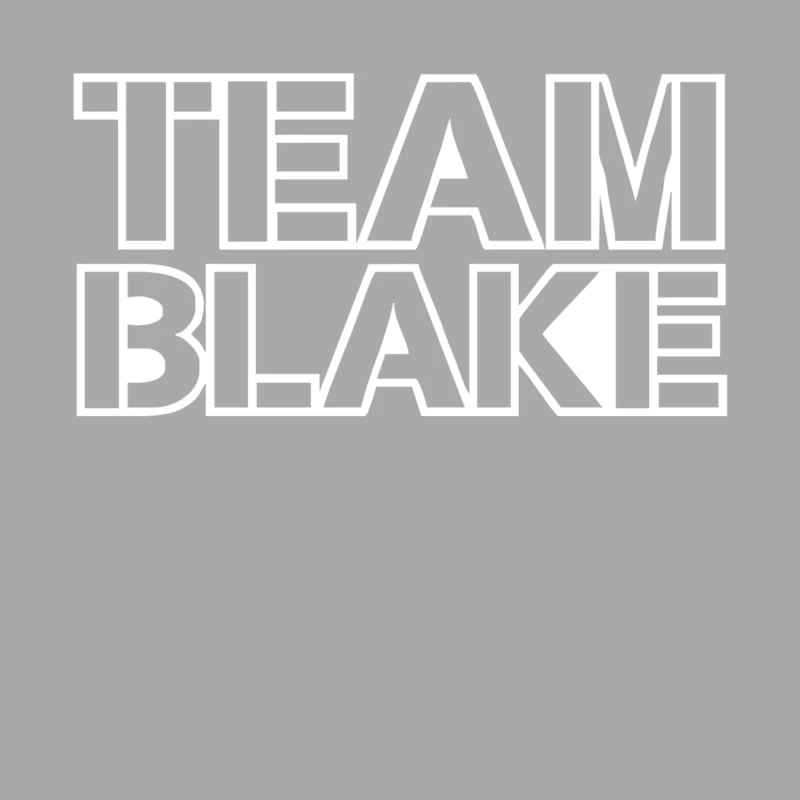 Team Blake Male Pullover Hoodie