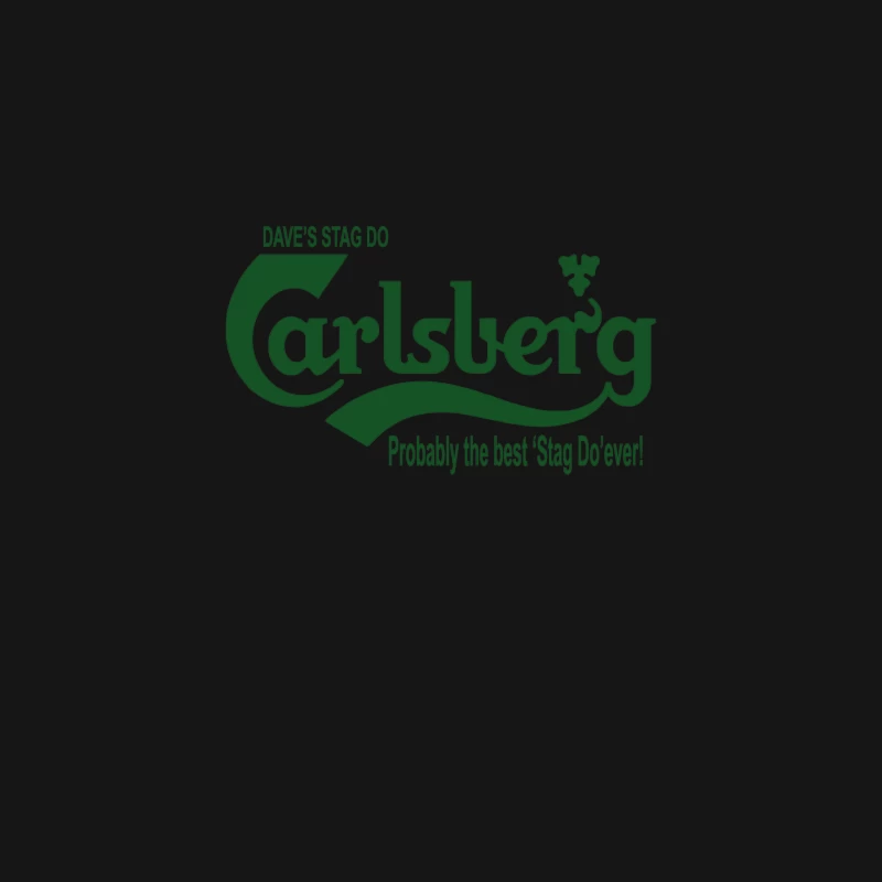 Daves Stag Do Carlsberg Desk Mat