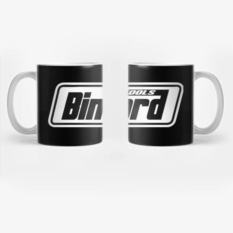 Binford Tools Black and White Company Logo Coffee Mug