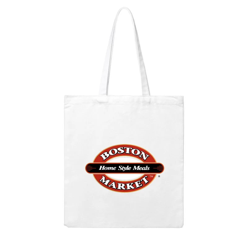 Boston Market Home Style Meals Restaurant Logo Cotton Tote Bag