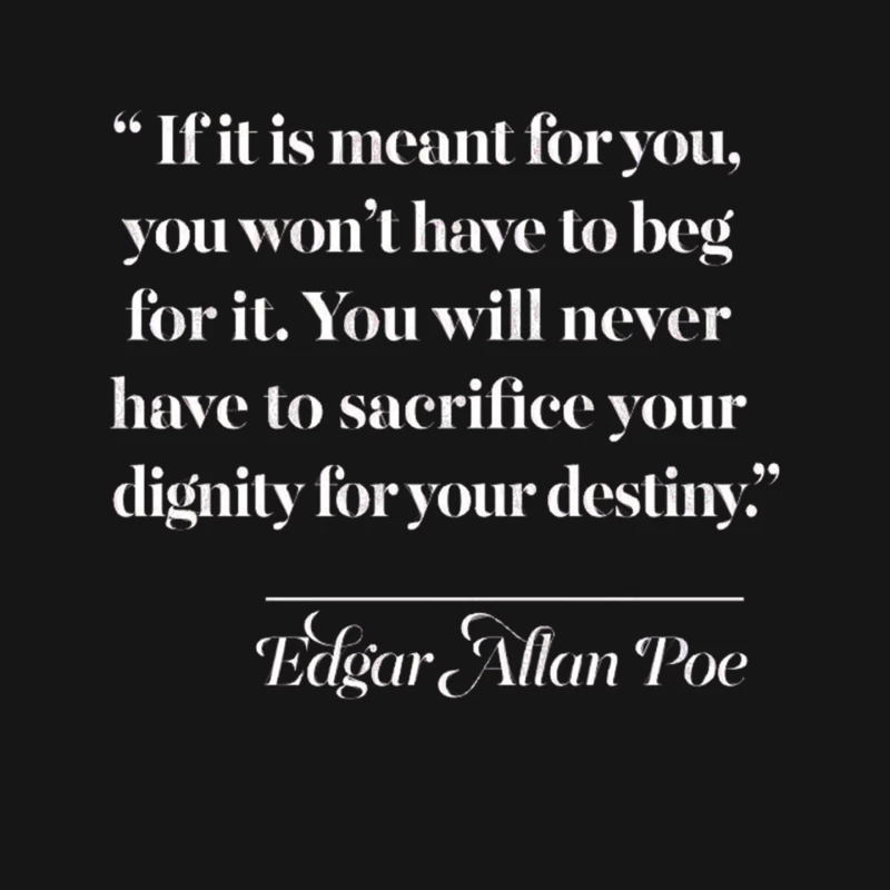 Edgar Allan Poe Quote Mouse Pad