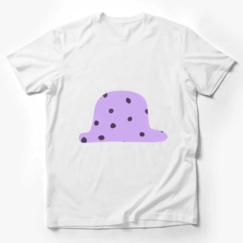 Chapeau violet à pois Homme T-Shirt