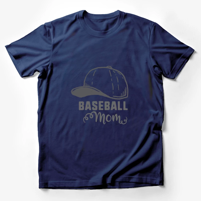 Chapeau et slogan de baseball pour les mamans Homme T-Shirt