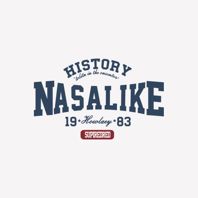 Historie Nasalike 1983 Herren T-Shirt