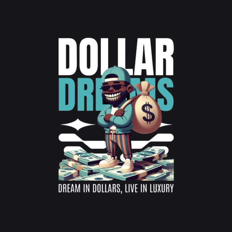 Rêves en Dollars: Vie de Luxe Femme Sweat à capuche