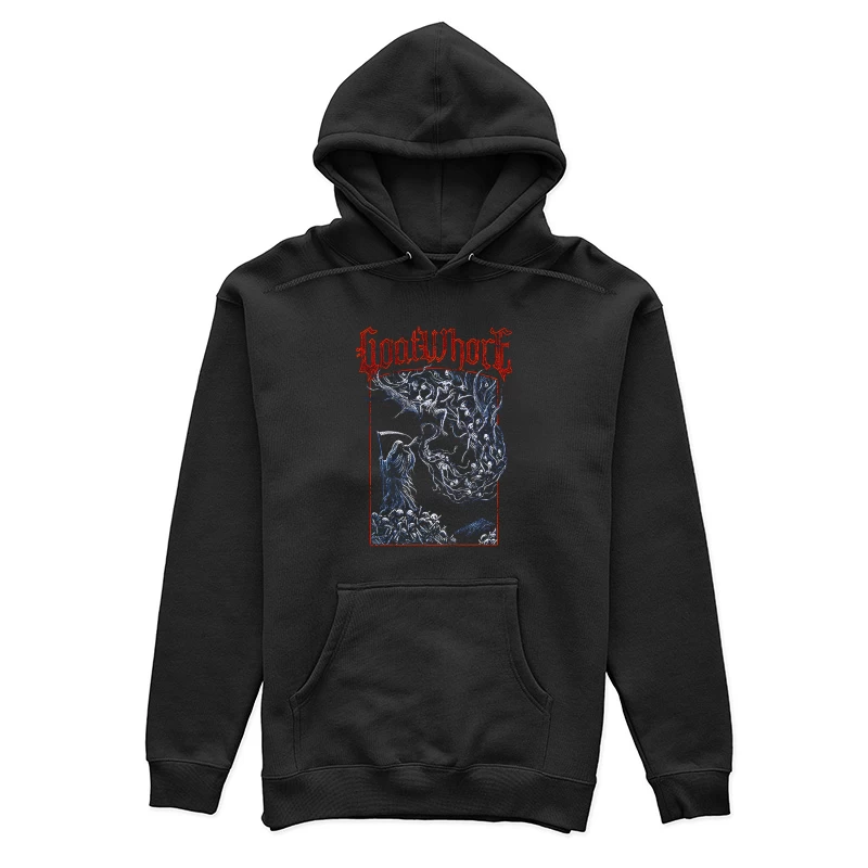 Goatwhore Death Horn Female Pullover Hoodie