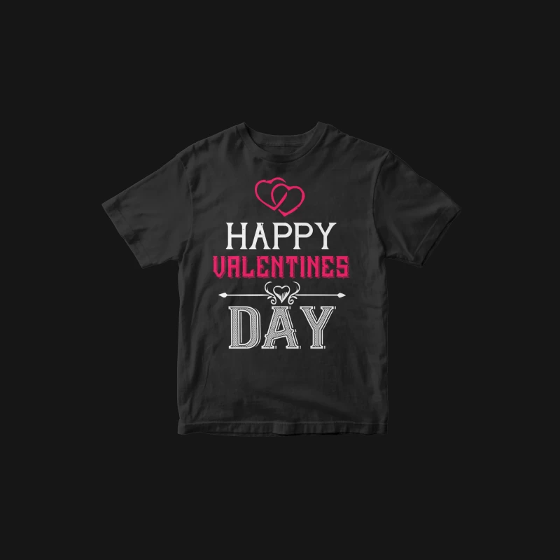 T-shirt Saint-Valentin avec coeurs et message Femme T-Shirt