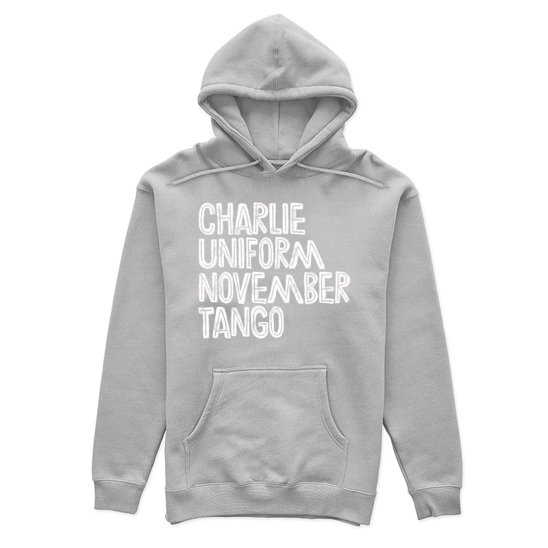 Charlie Uniform November Tango Female Pullover Hoodie