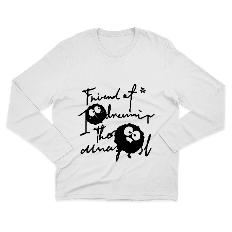 Freund der Träumerei mit Zeichnungen Herren Langarm T-Shirt