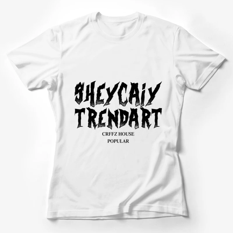 Trendiges Kunstdesign von Grefz House Damen T-Shirt