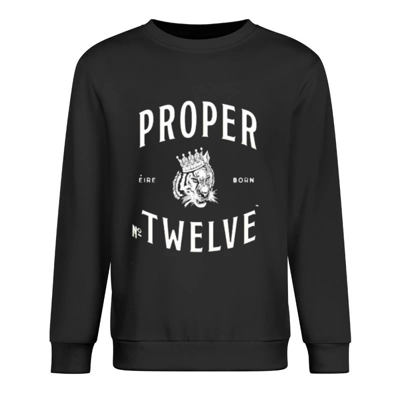 proper twelve irish whiskey Male Pullover Sweatshirt