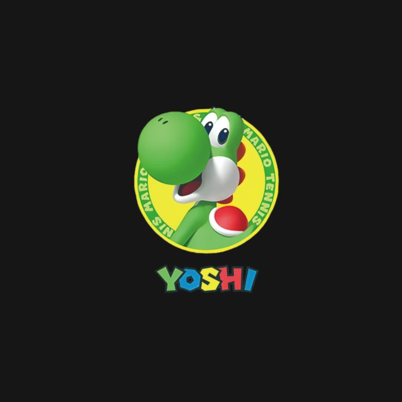 Yoshi de Mario Tennis Homme Manches Longues T-Shirt