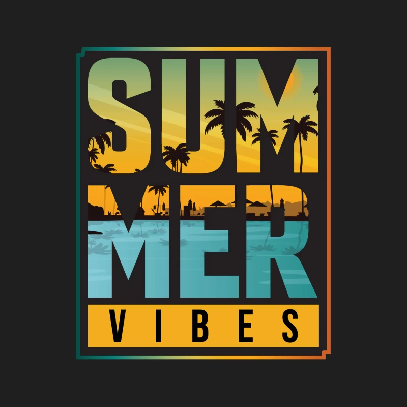 Sommerstimmung mit Palmen Herren Tanktops
