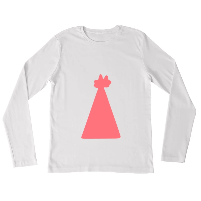 Icône de robe élégante en silhouette Femme Manches Longues T-Shirt