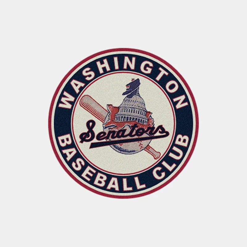 Washington Senators Baseball Club 2 Male Tank Top